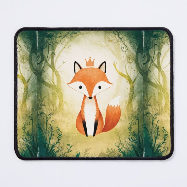 Item preview, Whimsical Fox. Fantasy fox, magical forest, enchanting woodland, vintage fox designed and sold by FoxVibes.