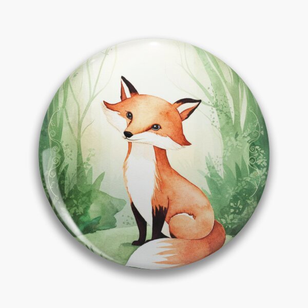 Item preview, Whimsical Fox. Fantasy fox, magical forest, enchanting woodland, vintage fox designed and sold by FoxVibes.