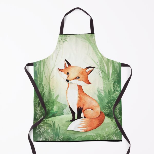 Artikelvorschau, Skurriler Fuchs. Fantasy-Fuchs, magischer Wald, zauberhaftes Waldland, Vintage-Fuchs entworfen und verkauft von FoxVibes.
