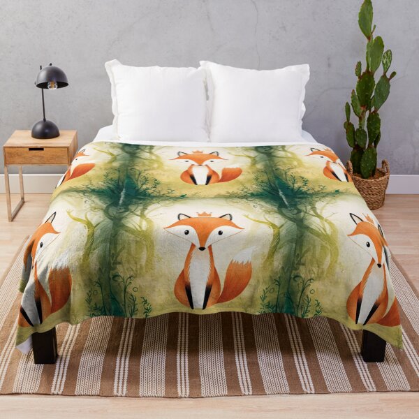 Item preview, Whimsical Fox. Fantasy fox, magical forest, enchanting woodland, vintage fox designed and sold by FoxVibes.