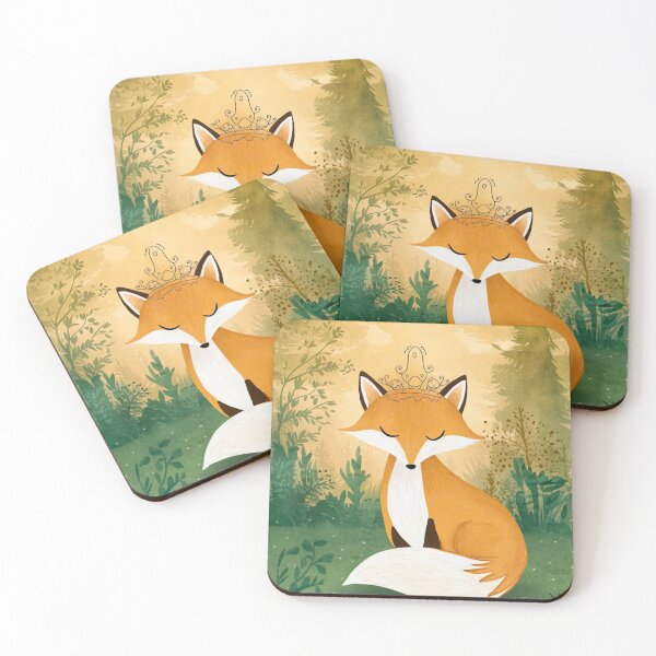 Item preview, Whimsical Fox. Fantasy fox, magical forest, enchanting woodland, vintage fox designed and sold by FoxVibes.