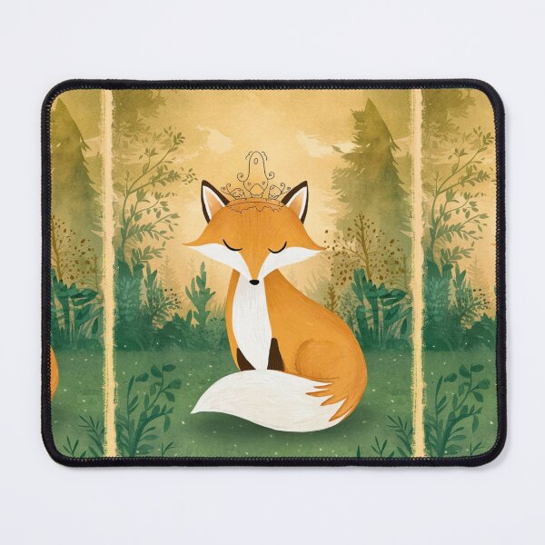Item preview, Whimsical Fox. Fantasy fox, magical forest, enchanting woodland, vintage fox designed and sold by FoxVibes.