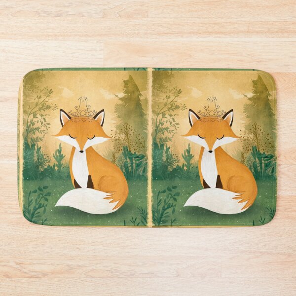 Item preview, Whimsical Fox. Fantasy fox, magical forest, enchanting woodland, vintage fox designed and sold by FoxVibes.