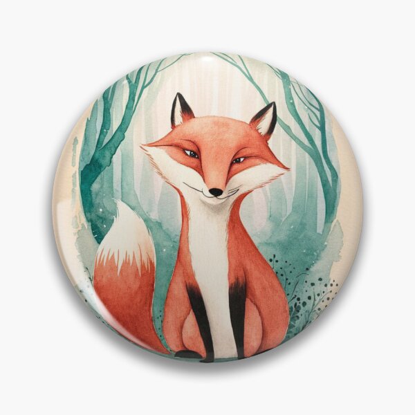Item preview, Whimsical Fox. Fantasy fox, magical forest, enchanting woodland, vintage fox designed and sold by FoxVibes.