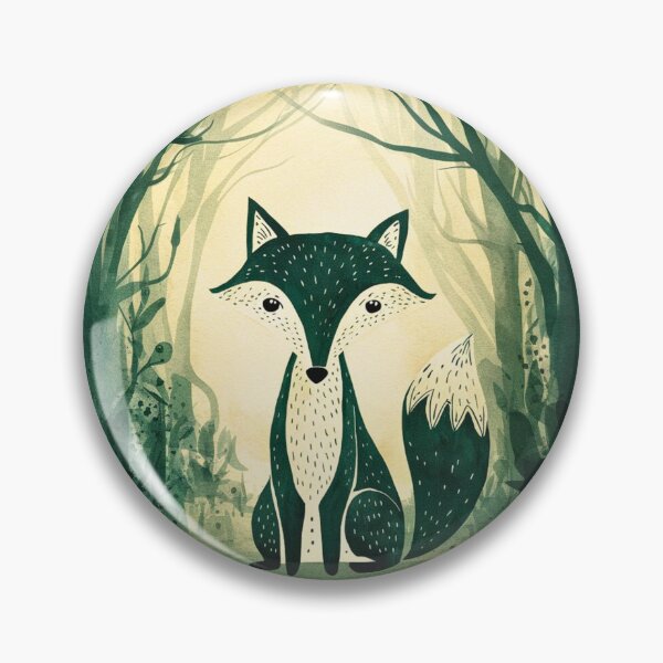 Item preview, Whimsical Fox. Fantasy fox, magical forest, enchanting woodland, vintage fox designed and sold by FoxVibes.