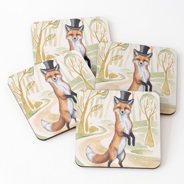 Item preview, Whimsical Fox. Fantasy fox, magical forest, enchanting woodland, vintage fox designed and sold by FoxVibes.