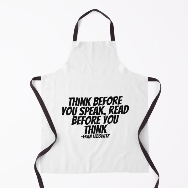Item preview, Frank Lebowitz - Thing Before You Speak, Read Before You Think designed and sold by CharmStudio.