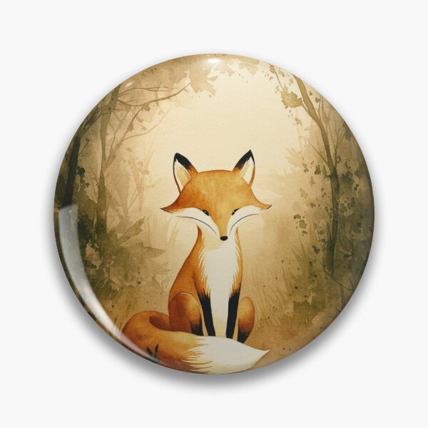 Item preview, Whimsical Fox. Fantasy fox, magical forest, enchanting woodland, vintage fox designed and sold by FoxVibes.