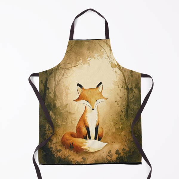 Item preview, Whimsical Fox. Fantasy fox, magical forest, enchanting woodland, vintage fox designed and sold by FoxVibes.