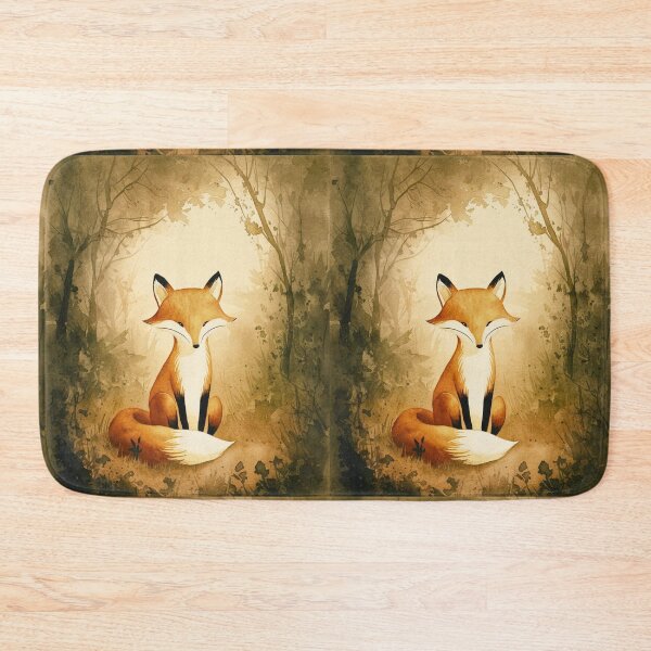 Item preview, Whimsical Fox. Fantasy fox, magical forest, enchanting woodland, vintage fox designed and sold by FoxVibes.