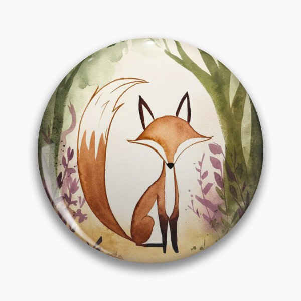 Item preview, Whimsical Fox. Fantasy fox, magical forest, enchanting woodland, vintage fox designed and sold by FoxVibes.