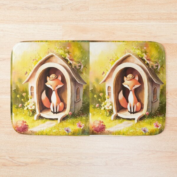Item preview, Whimsical Fox. Fantasy fox, magical forest, enchanting woodland, vintage fox designed and sold by FoxVibes.