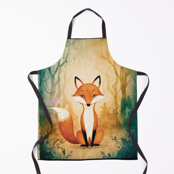 Item preview, Whimsical Fox. Fantasy fox, magical forest, enchanting woodland, vintage fox designed and sold by FoxVibes.