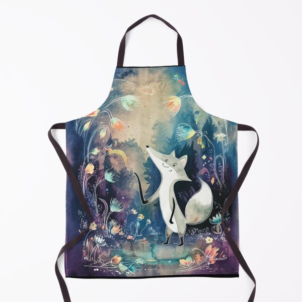 Item preview, Whimsical Fox. Fantasy fox, magical forest, enchanting woodland, vintage fox designed and sold by FoxVibes.