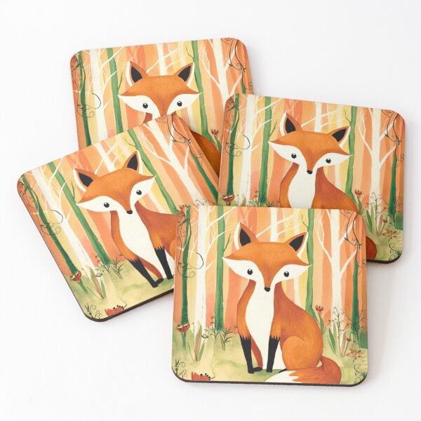 Item preview, Whimsical Fox. Fantasy fox, magical forest, enchanting woodland, vintage fox designed and sold by FoxVibes.