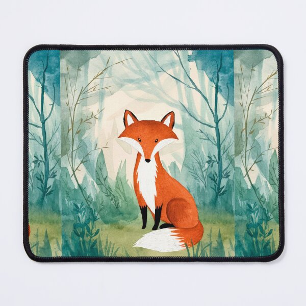 Item preview, Whimsical Fox. Fantasy fox, magical forest, enchanting woodland, vintage fox designed and sold by FoxVibes.