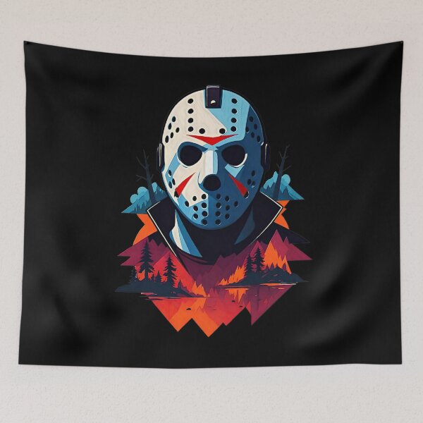 Item preview, Friday The 13th, Jason Voorhees designed and sold by Xyber Devil.