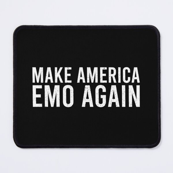Item preview, MAKE AMERICA EMO AGAIN Funny Goth designed and sold by zhilwahesani.