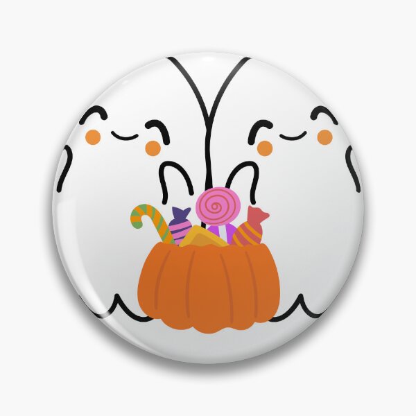 Item preview, Happy Halloween!! Cute Ghosts with Pumpkin. designed and sold by TShirtCrafters.
