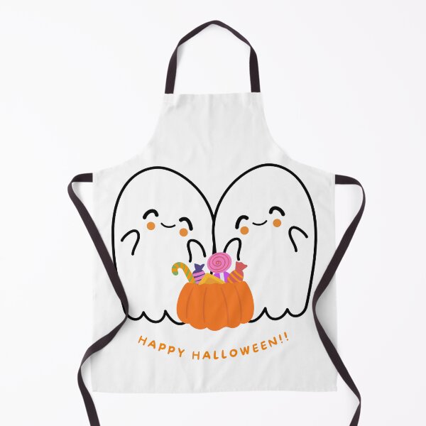 Item preview, Happy Halloween!! Cute Ghosts with Pumpkin. designed and sold by TShirtCrafters.