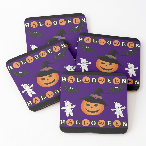 Item preview, Blueish Purple Pumpkin, Mummies and Bats Oh My designed and sold by TonzDesigns.