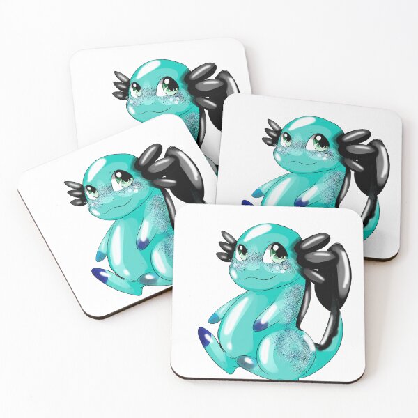 Aperçu de l'œuvre Axolotl potelé créée et vendue par ArtistNichole.