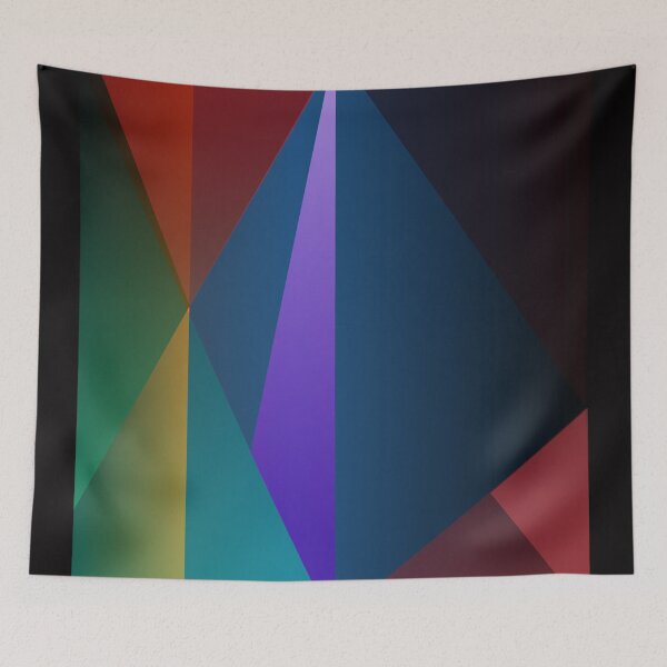 Item preview, Abstract Colorful Pyramids designed and sold by RGSMOOTHFINGER.