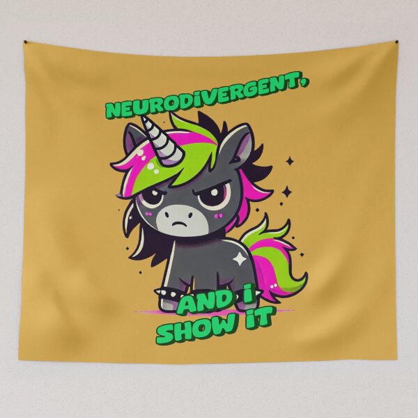 Item preview, Neurodivergent, and I Show It - Adam designed and sold by 3DAF.