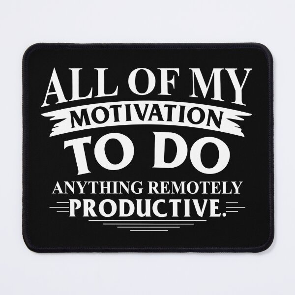 Item preview, Motivational Workout Unproductive Leveled Motivation designed and sold by farhanhafeez.