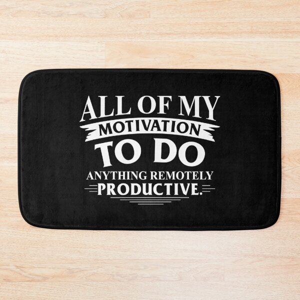 Item preview, Motivational Workout Unproductive Leveled Motivation designed and sold by farhanhafeez.