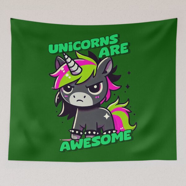 Item preview, Unicorns Are Awesome -  Adam designed and sold by 3DAF.