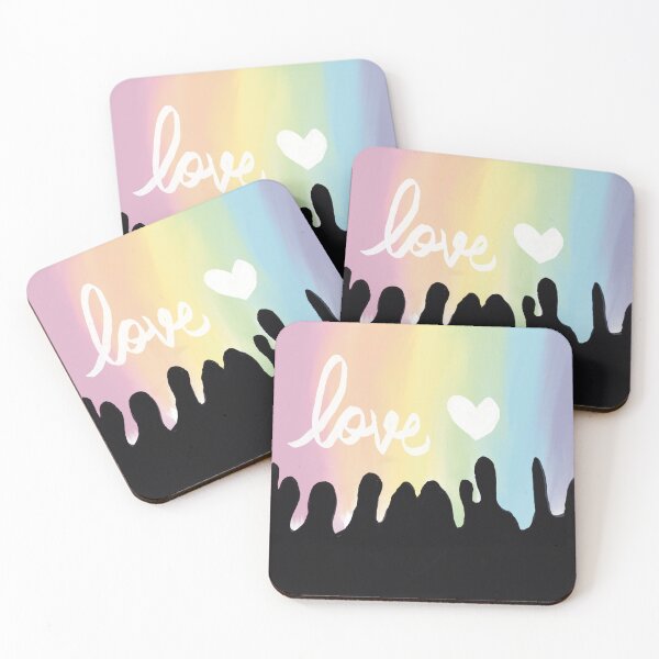 Item preview, Dripping Rainbow Love designed and sold by creative-yuki.