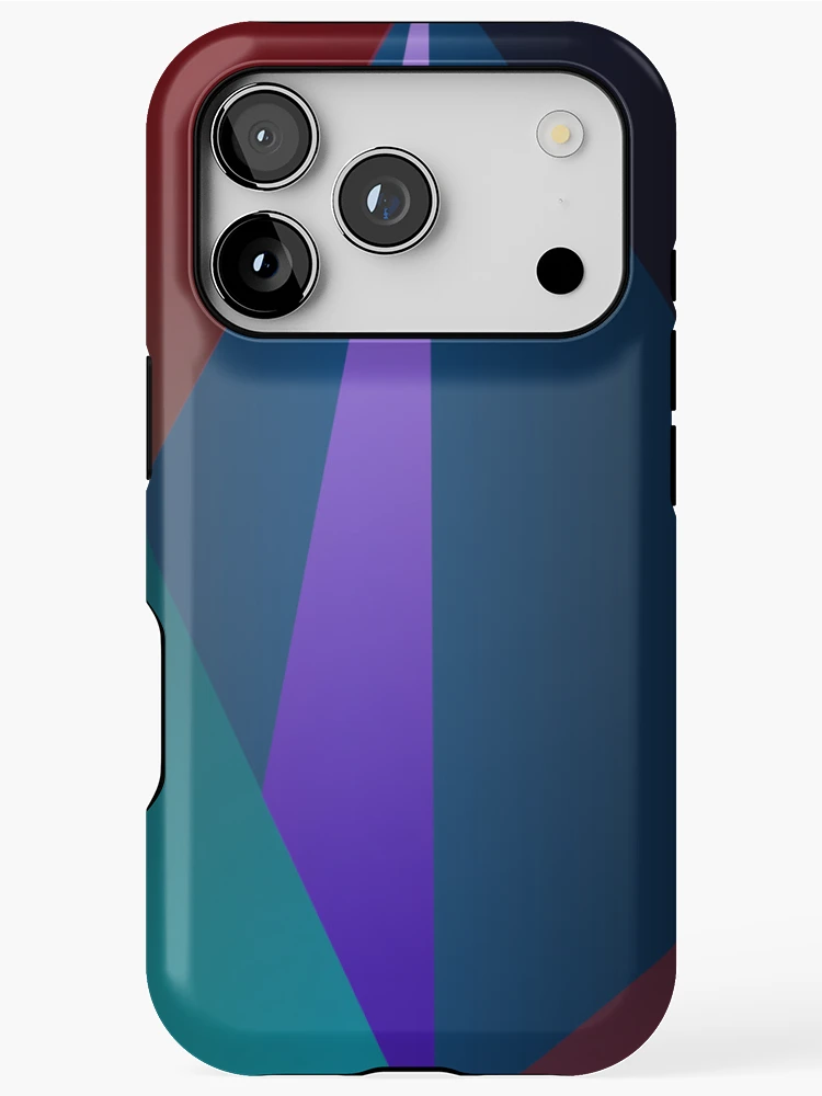 Thumbnail 1 of 4, iPhone Case, Abstract Colorful Pyramids designed and sold by RGSMOOTHFINGER.