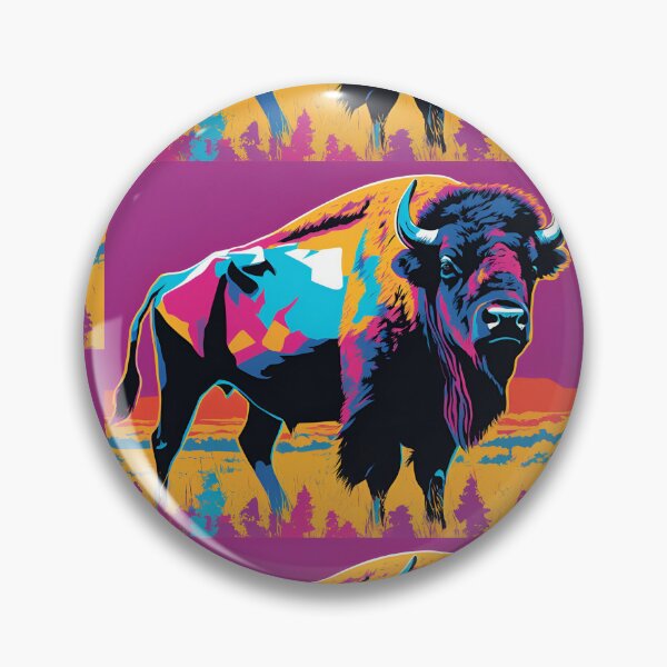 Item preview, Bison pop Art designed and sold by Bison Artistry.