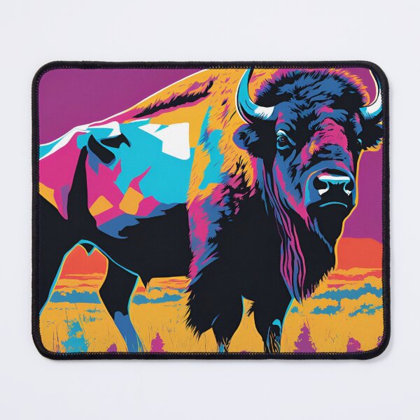 Item preview, Bison pop Art designed and sold by Bison Artistry.