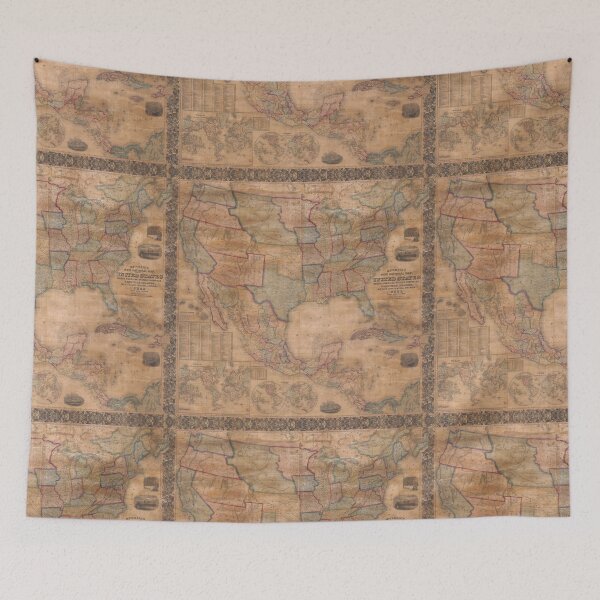 Item preview, Old vintage map designed and sold by Raghad133.