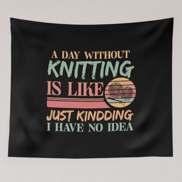 Artikelvorschau, Knitting Idea Yarn Handcraft Skilled Knitting Knitter Lover entworfen und verkauft von farhanhafeez.