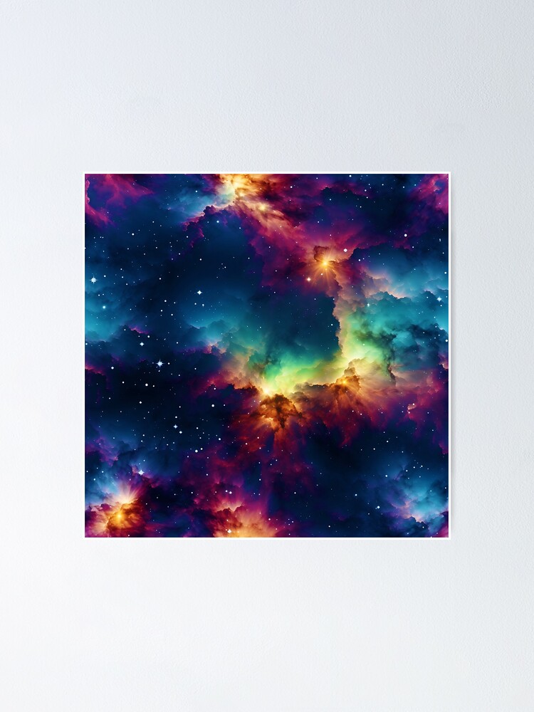 Thumbnail 1 of 3, Poster, Galaxy designed and sold by FineArtsPro.
