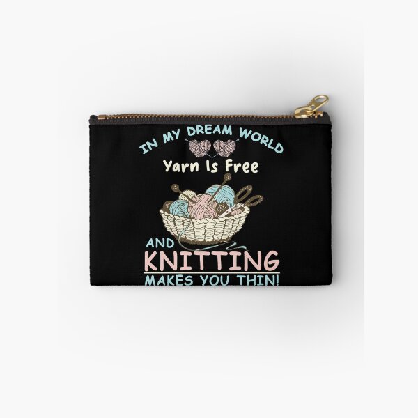 Aperçu de l'œuvre Knitting Quote Yarn Handcraft Skilled Knitting Knitter Lover créée et vendue par farhanhafeez.