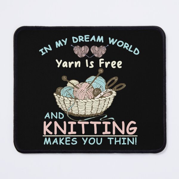 Artikelvorschau, Knitting Quote Yarn Handcraft Skilled Knitting Knitter Lover entworfen und verkauft von farhanhafeez.