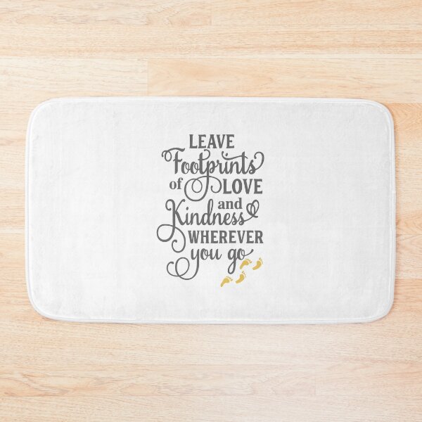 Item preview, Kindness Footprints Leader Footprints Prosperity Footprints designed and sold by farhanhafeez.
