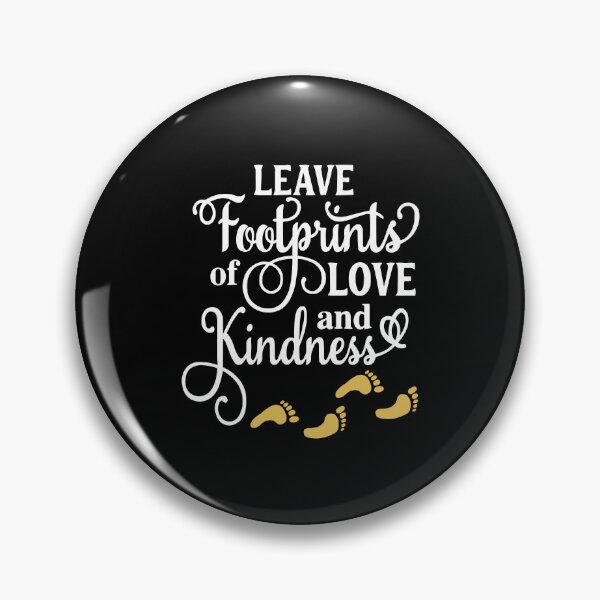 Item preview, Kindness Footprints Leader Footprints Prosperity Footprints designed and sold by farhanhafeez.
