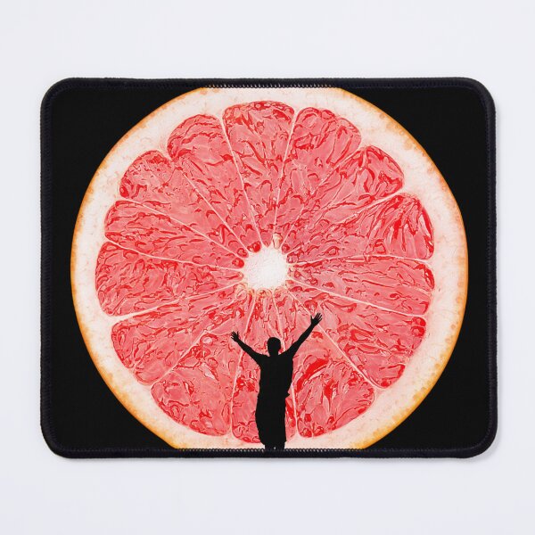 Item preview, Surrealist Collage Grapefruit Silhoutte designed and sold by purplcactus.