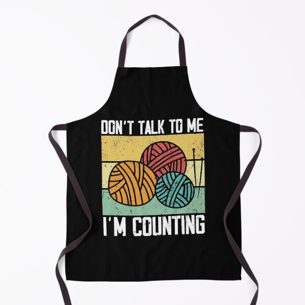 Aperçu de l'œuvre Dont Disturb Yarn Handcraft Skilled Knitting Knitter Lover créée et vendue par farhanhafeez.