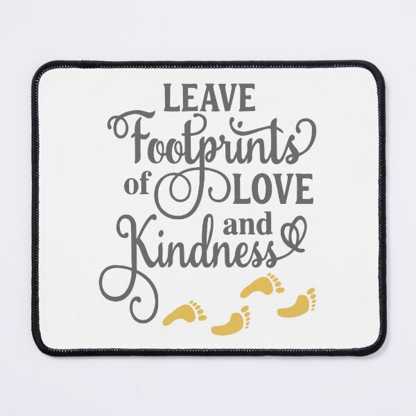 Item preview, Kindness Footprints Leader Footprints Prosperity Footprints designed and sold by farhanhafeez.