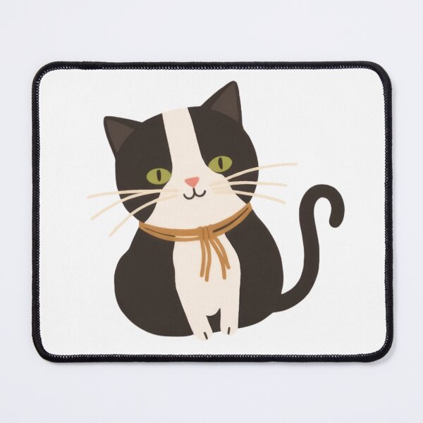 Item preview, Cute funny chubby smiling kitty with long whiskers. designed and sold by SaraSumi.