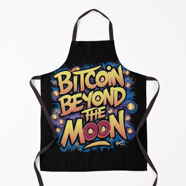 Item preview, Bitcoin Beyond the Moon Bitcoin Millionaire Crypto Wealth designed and sold by RadDeck.