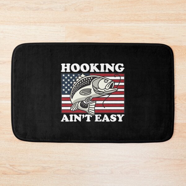 Item preview, Hooking Ain't Easy Fishing designed and sold by NQArtist.