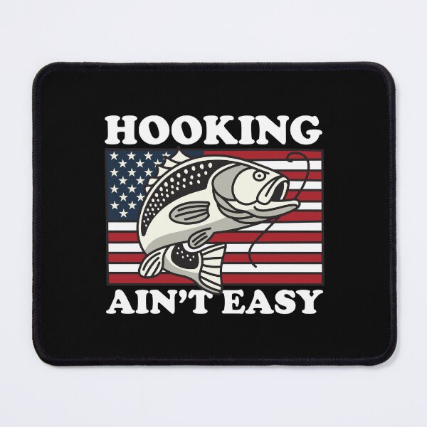 Item preview, Hooking Ain't Easy Fishing designed and sold by NQArtist.