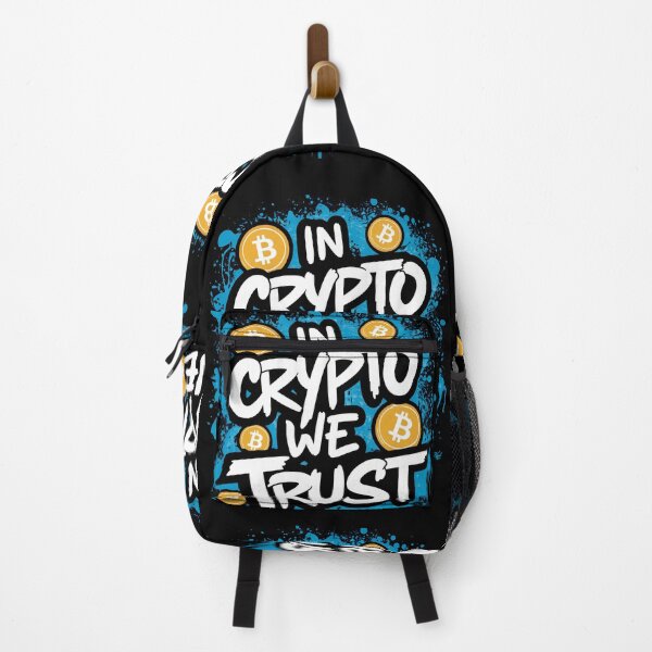 Item preview, In Crypto We Trust Bitcoin Trader Cryptocurrency Market designed and sold by RadDeck.